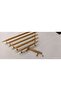 Emi̇r 5 Ad. Gold 224 mm Metal Screw Handle Cabinet, Dresser, Unit, Bedside Table, Kitchen Cabinet, Cloakroom - 4