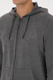 Men's Anthracite Melange Knit Cardigan 50307743-VR081 - 7