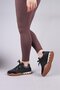 Hi̇mara Suede-Skin g Paneled Sports Shoes Black - 3