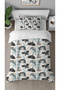 Butterfly Rainbow Patterned Printed Specially Designed Single Modern Stylish Duvet Cover Set Without Sheets