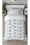 Flowers, Leaves, Daisy Patterned Printed Specially Designed Single Size Simple and Stylish Duvet Cover Set Without Sheets