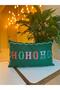 Ho Ho Ho - Christmas Written Christmas-Themed Double-Sided 2-Piece Throw Pillow Cover - Christmas Throw Pillow Cover Set - 6