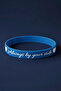 Women Men Silicone Bracelet Always by Your Side Written Flexible Bracelet - Gift