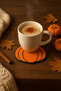 Pumpkin Halloween Design Coasters – Halloween Fall Themed Decorative (Set of 2) - 2