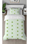 Avocado Leaf Green Patterned Printed Specially Designed Single Modern Stylish Duvet Cover Set Without Sheets