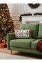 Lead Soldier Patterned Christmas Themed Striped Throw Pillow Cover - 30X50Cm - Christmas Throw Pillow Cover - 2