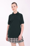 Unisex Children's Polo Neck School T-Shirt Basic Short Sleeve High School T-Shirt 100% Cotton 5-2XL Age Nefti - 2