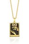 The Magician Tarot Necklace – Stainless Steel Gold Color Women's Necklace - 2