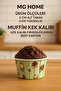 50 Pieces Green Muffin Cake Mold 5X4X7 cm |   Non-Stick Hard Cardboard Disposable Cake Mold