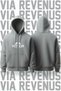 Ufc Pre Printed Unisex 3 Thread K Hooded Zippered Sweatshirt Cardigan