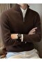Stand Collar Sweatshirt