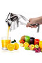 Aluminum Alloy Manual Citrus Juicer - For Oranges, Lemons, Pomegranates & More
