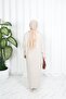 Corded Fabric Zippered Knitwear Dress - 6