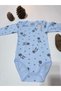 Girl Boy Child Baby Long Sleeve Snap Fastener Bodysuit-Badi 100% Cotton 3.5-4-5-6 Years Old - 5