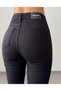 High Waist Black Flare Jeans - 3