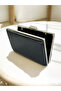 Black Patterned Patent Leather Evening Dress Evening Bag Wedding Engagement Graduation Bag - 4