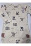 Girl Boy Child Baby Long Sleeve Snap Fastener Bodysuit-Badi 100% Organic Cotton 1-2-3-4-5-6 Years Old - 3