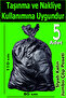 Black thick trash bag for moving and shipping - 80 x 110 cm - 5 pieces - heavy load carrying bag - 2