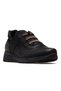 Women's Genuine Leather Casual Daily Shoes 25K D25Ka-3545 Z Black Nubuck - 4
