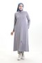 Women's Medical Dress Long Ferace - 3