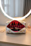 Quilted Makeup Bag – Soft Textured & Large Capacity Travel Organizer - 3