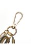 Handmade Suede and Faux Leather Drawstring Bag Ornament Charm – 5 Color Options, with Wooden Bead Detail - 8