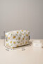 Quilted Makeup Bag – Soft Textured & Large Capacity Travel Organizer - 2