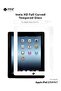 واقي شاشة كامل من الحافة إلى الحافة لجهاز Apple iPad 234 9.7