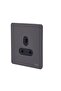Ultimate Screwless Flat Plate - Single Unswitched Power Socket, 13A, GU3450BBN, B - 2