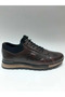 Genuine Leather Rubber Sole Brown Winter Men's Shoes