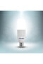 مصباح LED أسطواني أبيض دافئ بمقبس E27، ضوء ابيض دافئ، 12 وات - 4