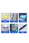 LED Solar Lamp, Rectangular Model, 300 W, Bibilel, Cool, Gray - 5