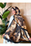 Patterned Cotton Soft Shawl Vera Series Black Gold Batik Ps146 - 4