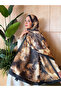 Patterned Cotton Soft Shawl Vera Series Black Gold Batik Ps146 - 5
