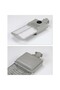 LED Solar Lamp, Rectangular Model, 500 W, Bibilel, Cool, Gray - 3