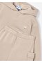 4-10 Years Old Girl's Embroidered Sweatshirt and Skirt Set - Beige - 5