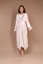 Women's Piped Nursing-Friendly Double-Breasted Maternity Pajamas 2-Piece Set - 7