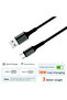 كابل BL-S9 USB-A إلى Type-C بقوة 18 واط بطول 200 سم - شحن سريع، نقل بيانات بسرعة 480 ميجابت في الثانية، مضفر من النايلون - 2