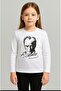 Ataturk Printed Uzunkol Unisex Children's T-Shirt - 4