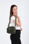 Women's Long Strap Hand and Shoulder Bag – Khaki - 5