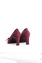 Elegant Heel-Style Shoes. Stylish Shoes. Heeled Shoes Eye-Catching Shoes Burgundy Patent Leather Shoes - 7