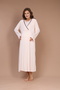 Women's Piped Nursing-Friendly Double-Breasted Maternity Pajamas 2-Piece Set - 6