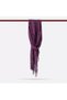 Lace Tassel Shawl (Mevlid Coverlet, 166X61 Cm. Purple) - 2