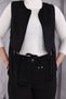 Premium Quality Genuine Suede Vest Pants Set - 4