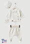 Waffle 10-Piece Baby Boy Hospital Discharge Set – 100% Cotton - 4