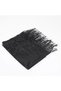 Lace Tassel Shawl (Mevlid Coverlet, 166X61 Cm. Black)