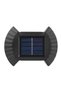 Set de 4 lămpi solare LED de perete bidirecționale