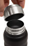 Stainless Steel 400 ml Flask Thermos Leak-Proof 6 Hours Hot 12 Hours Cold Black - 4