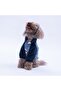 Blue Verona Jacket Blue Heart Pattern Soft Snap-On Cat Dog Jacket Cat Dog Outfit Cat Dog - 4
