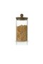 1500ml High Borosilicate Glass Storage Jar with Bead Handle Acacia Lid